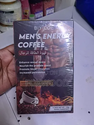 Men's Energy Coffee 15 Bags Per Box