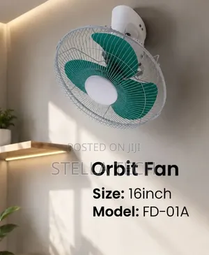 Orbit Fan 16” Starworth 
Oscillating
