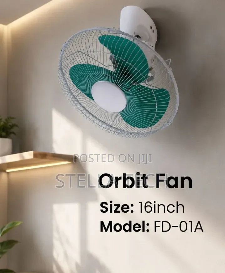 Orbit Fan 16” Starworth 
Oscillating