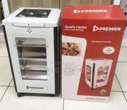 Premier 360-Degree 2000W Quartz Room Heater