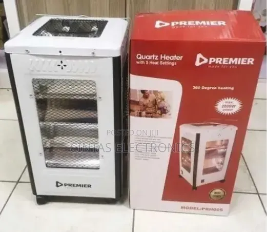 Premier 360-Degree 2000W Quartz Room Heater