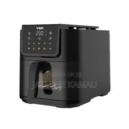 Von VAF08ODSTK Slim Digital Air Fryer,8L