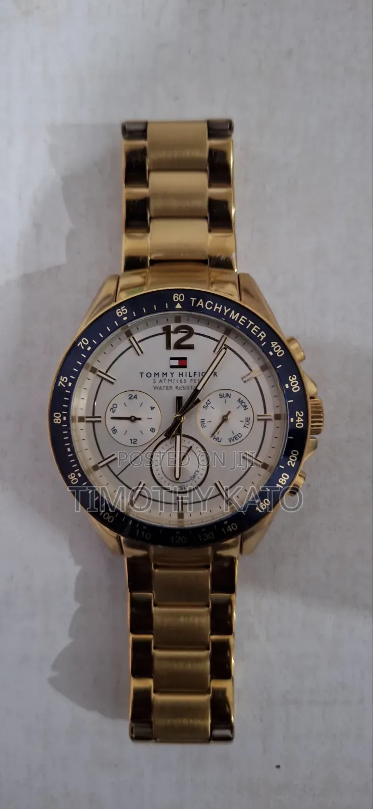 Tommy Hilfiger 1791121 Gold Chronograph