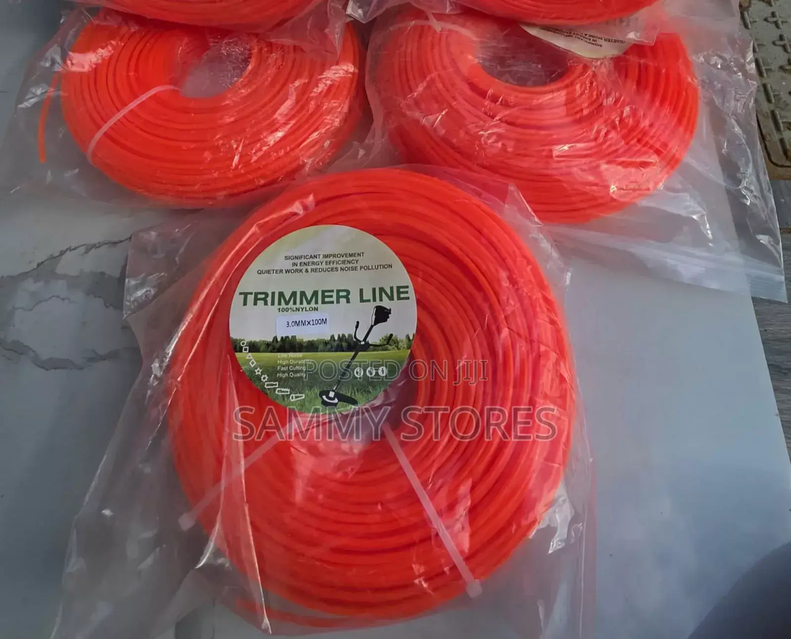 Orange 3.0mm X 100m Brush Cutter Line