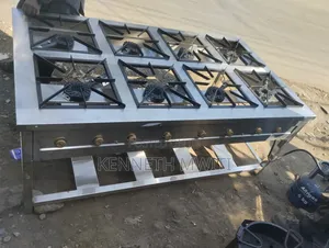8 Burners  Stainless Steel Cooker