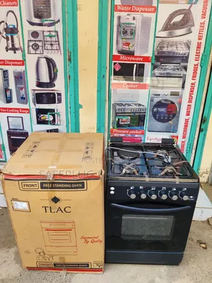 TLAC 60×60  Cooker – 3 Gas Burners, Electric Hotplate & Gas Oven