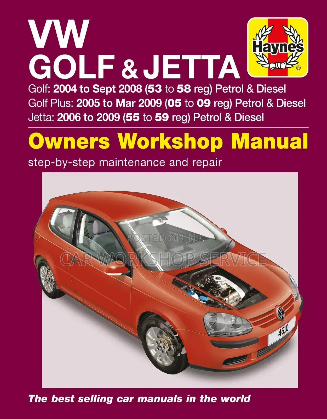 VW Golf: FSI, TSI, GTI, TDI, Service and Repair Manual. Mk 5,6,7