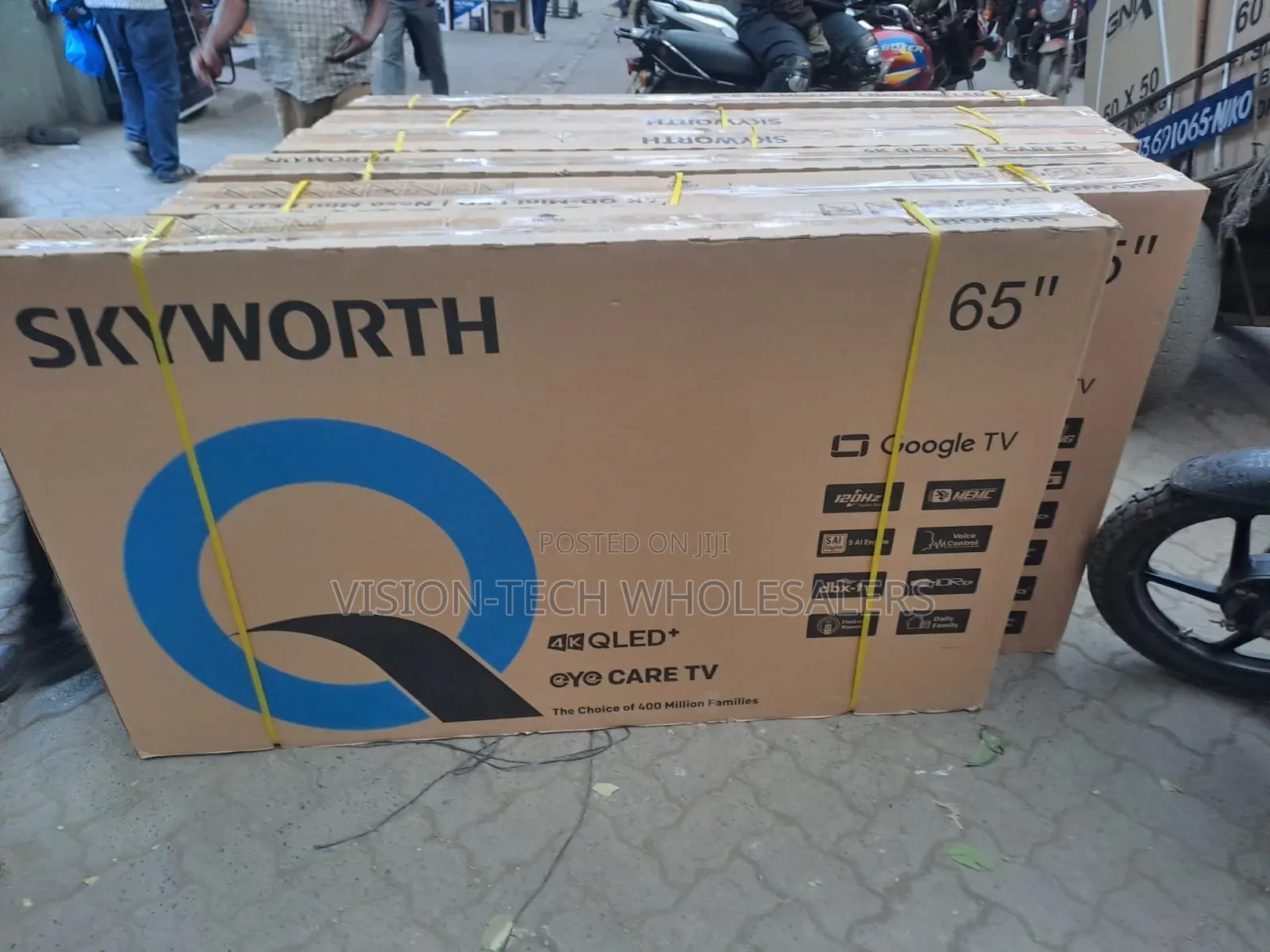 Skyworth 65" Qled Uhd 4k Google TV