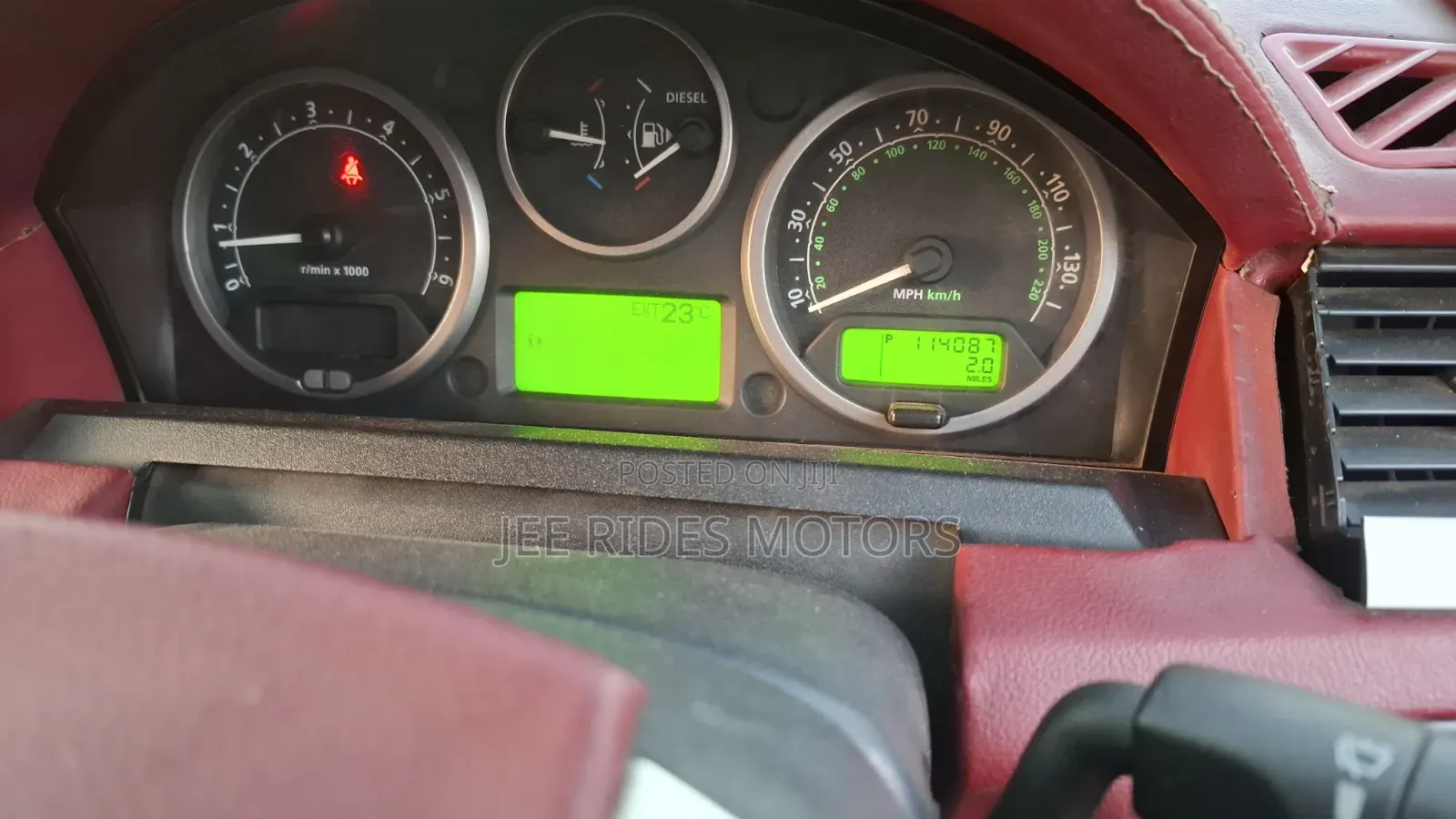 Land Rover Range Rover Sport 2007 Red