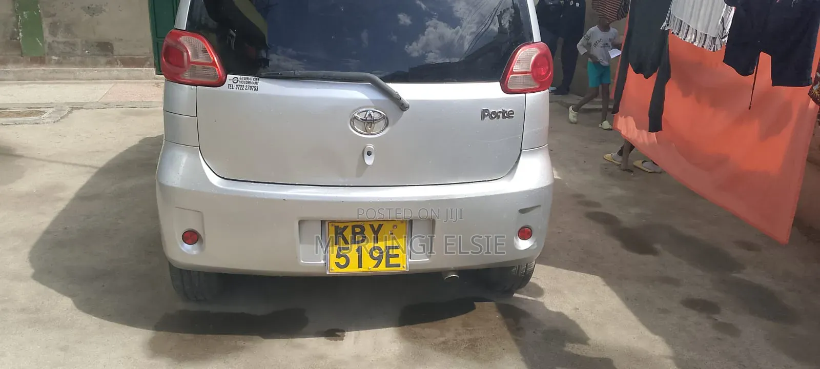 Toyota Porte 1.3 FWD 2007 Silver