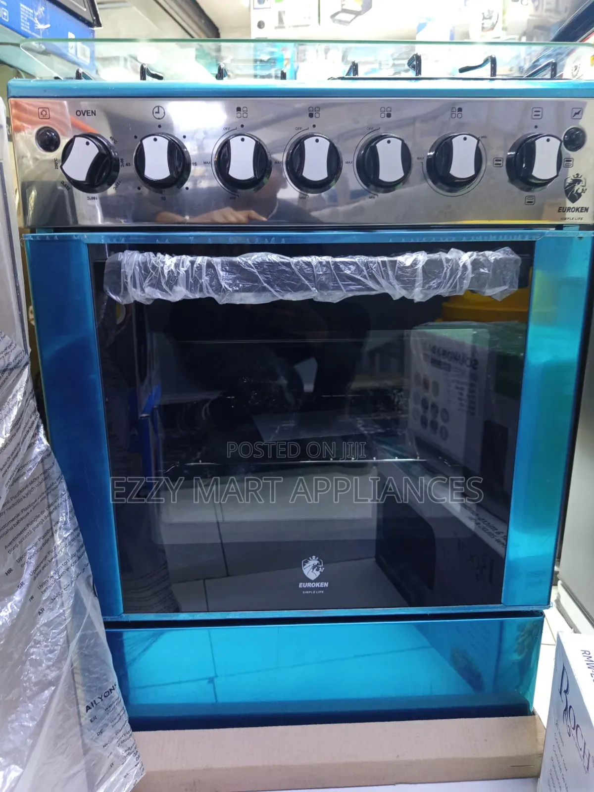 Euroken 60*60 3+1 Cooker With Electric Oven