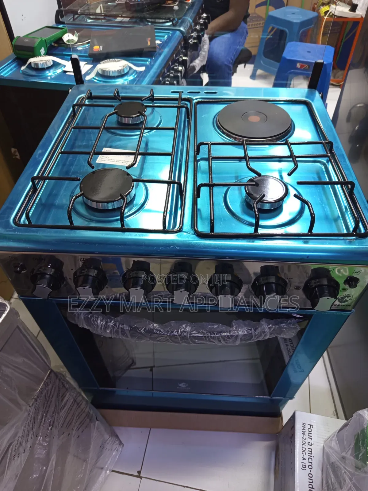Euroken 60*60 3+1 Cooker With Electric Oven