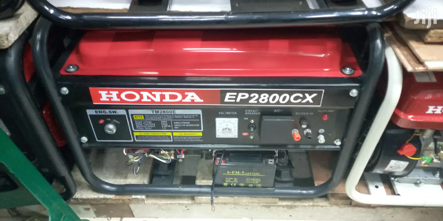 Honda Air-cooled Gasoline Generator 4.0kva; Ep2800cx