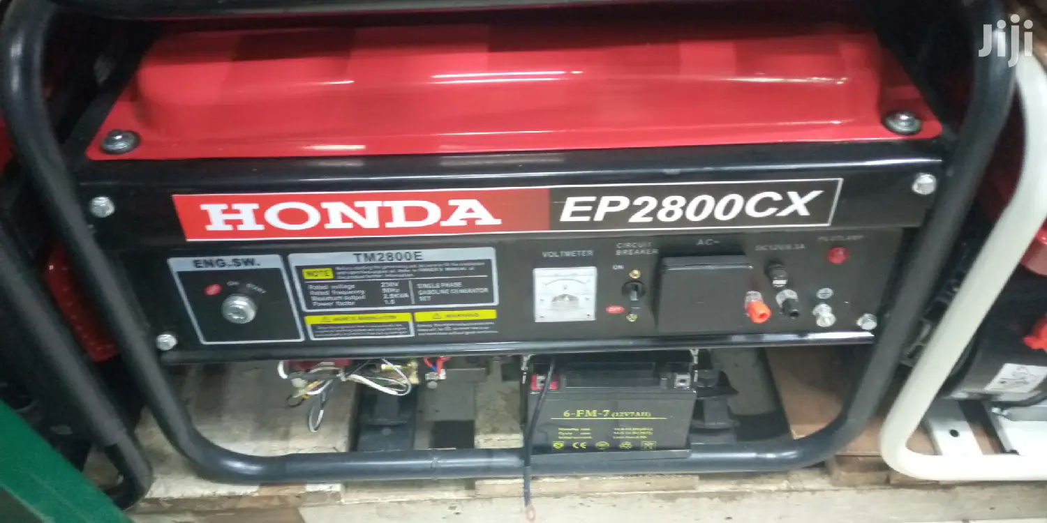 Honda Air-cooled Gasoline Generator 4.0kva; Ep2800cx