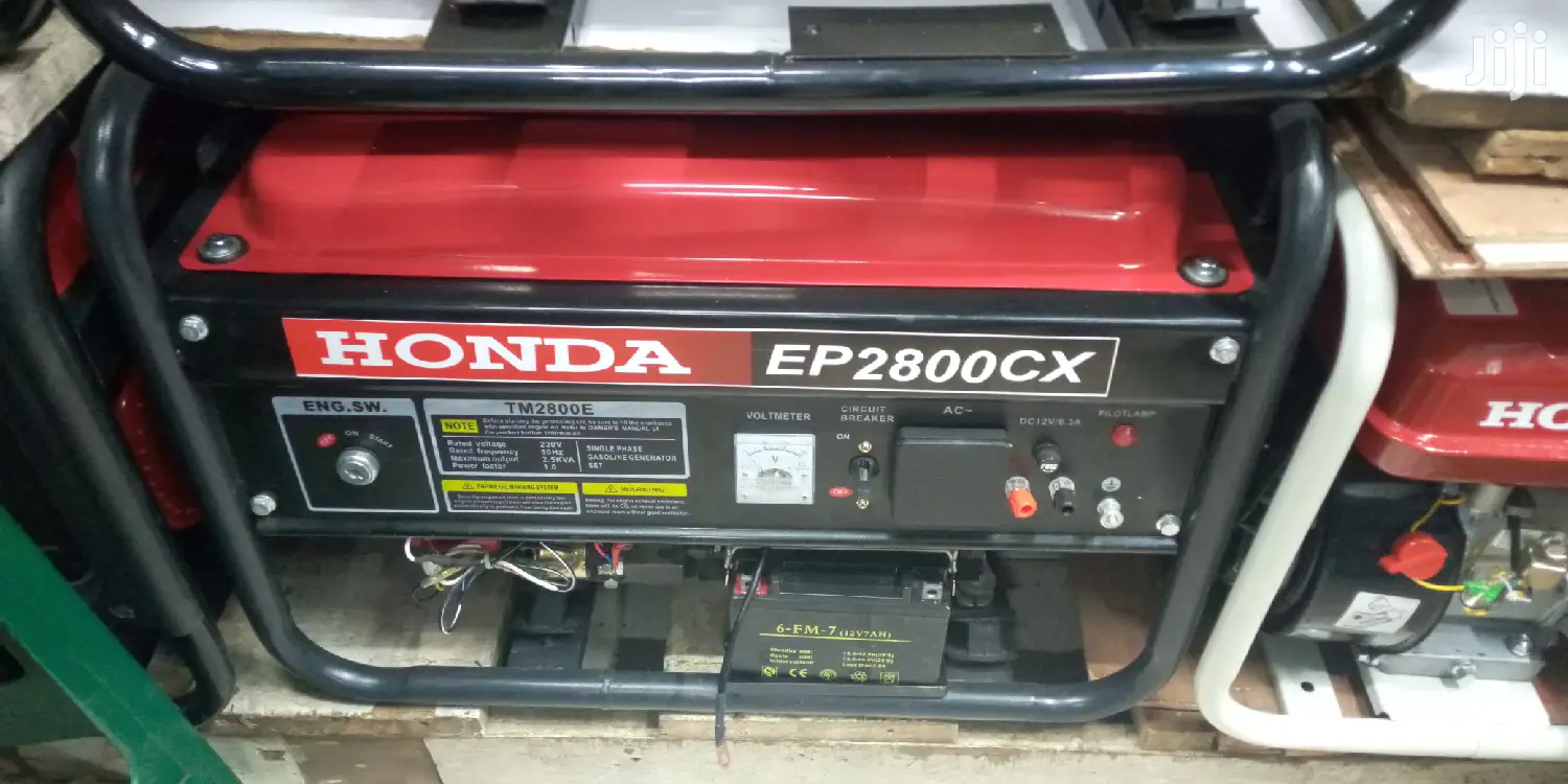 Honda Air-cooled Gasoline Generator 4.0kva; Ep2800cx