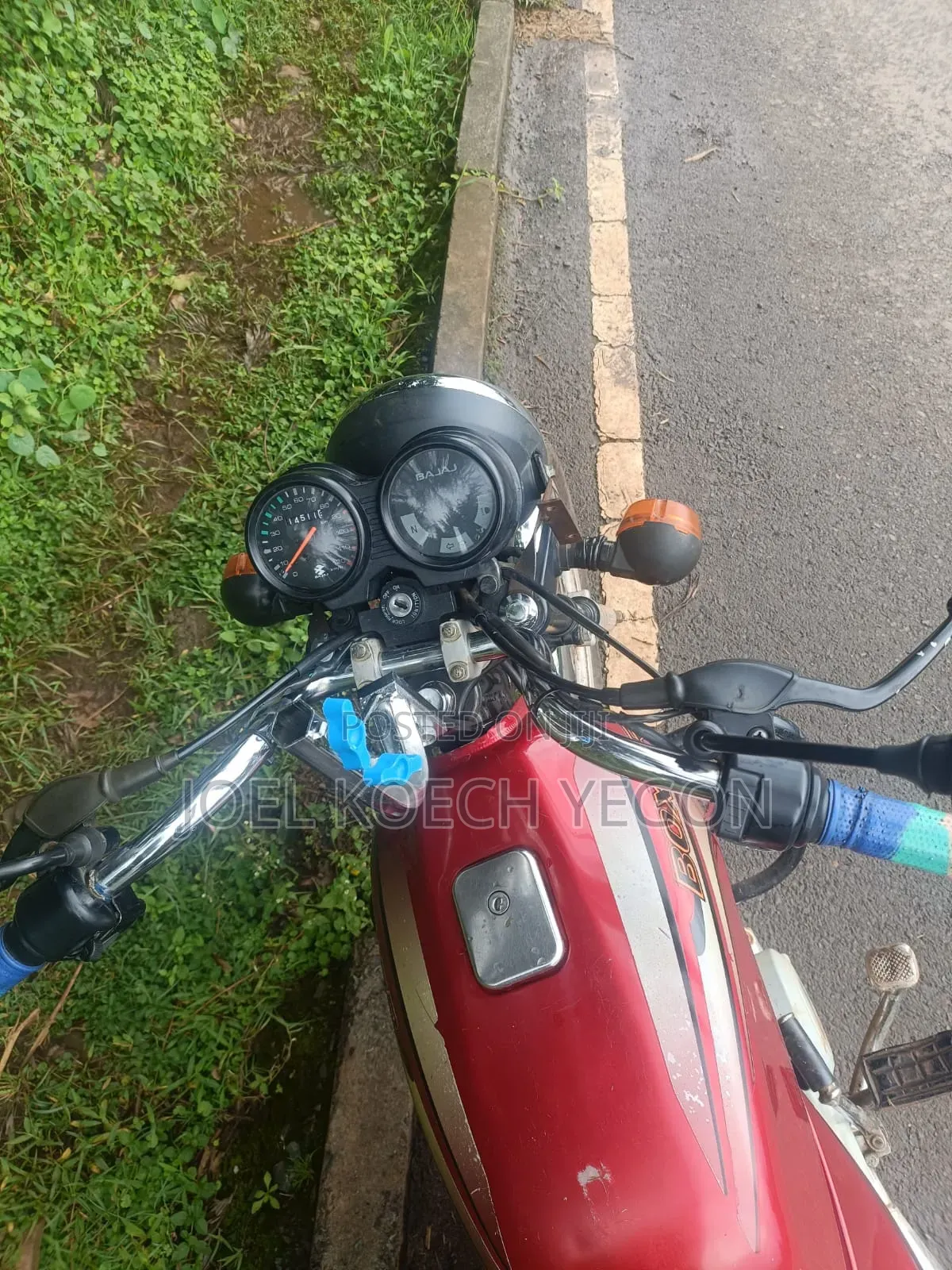 Bajaj Boxer 100 2025 Red