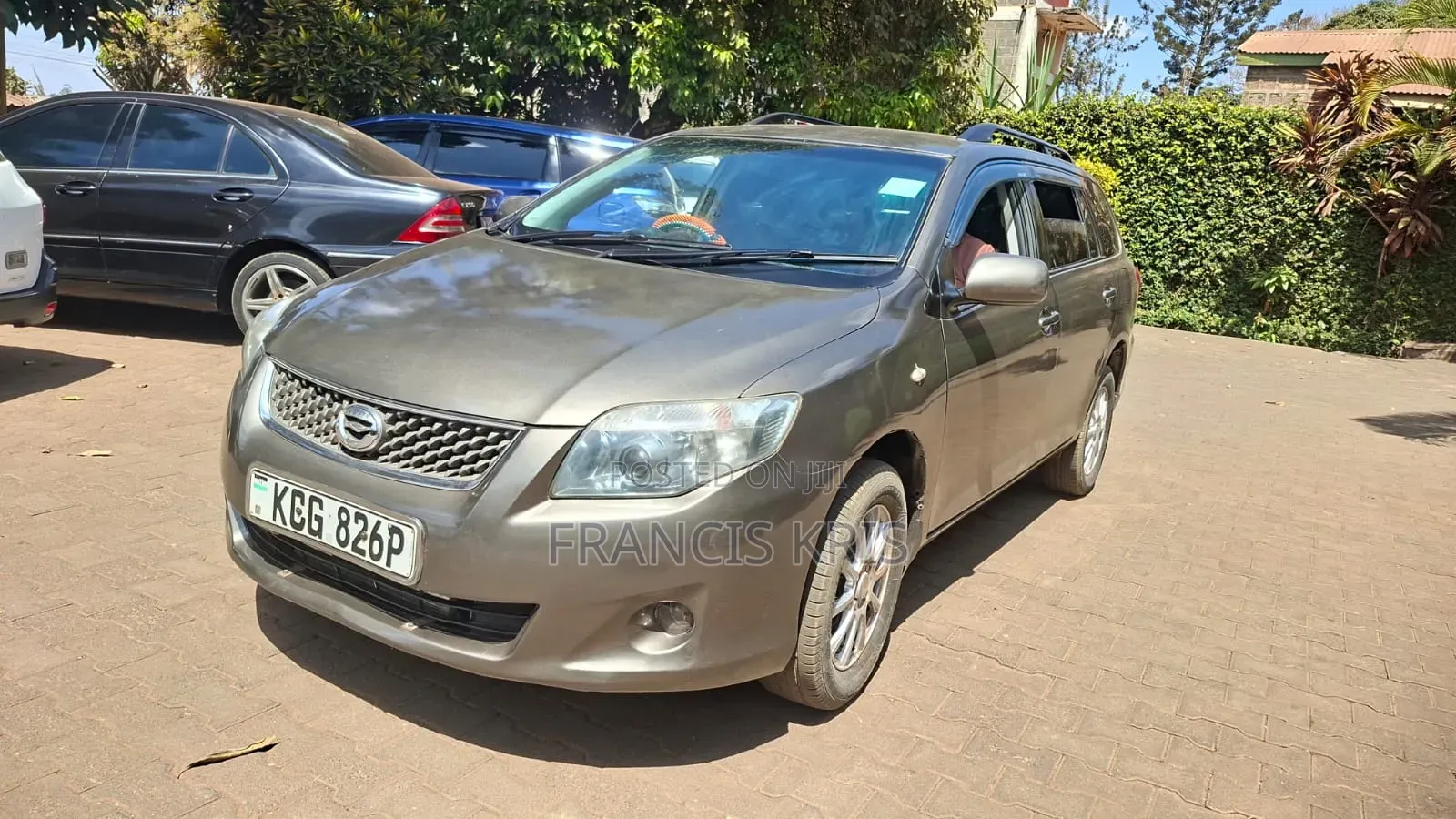 Toyota Corolla Fielder 2008 Burgundy