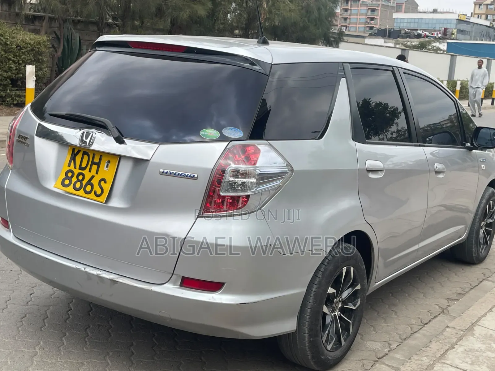 Honda Fit Shuttle 2015 Silver