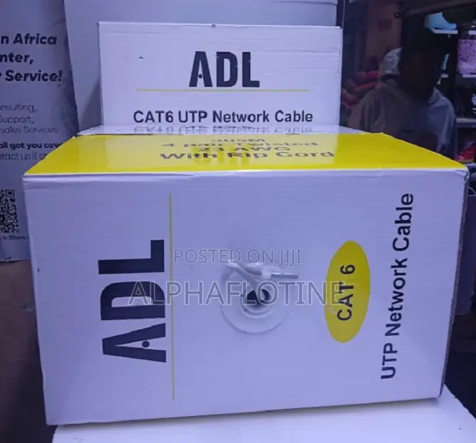 Adl Cat 6 Utp Network Cable 305 Meters