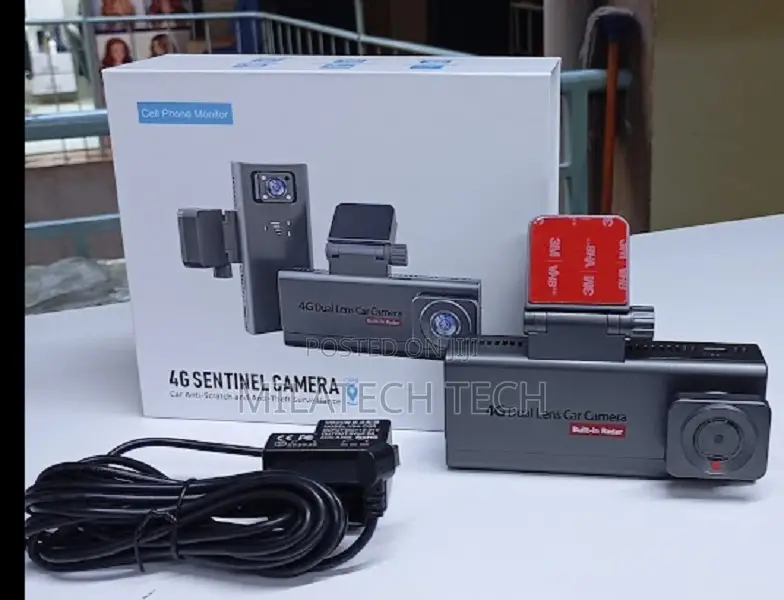 4G SIM Car Camera With Remote Live View & GPS