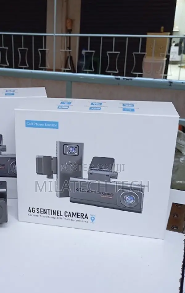 4G Smart Dash Camera With SIM, GPS & Live View