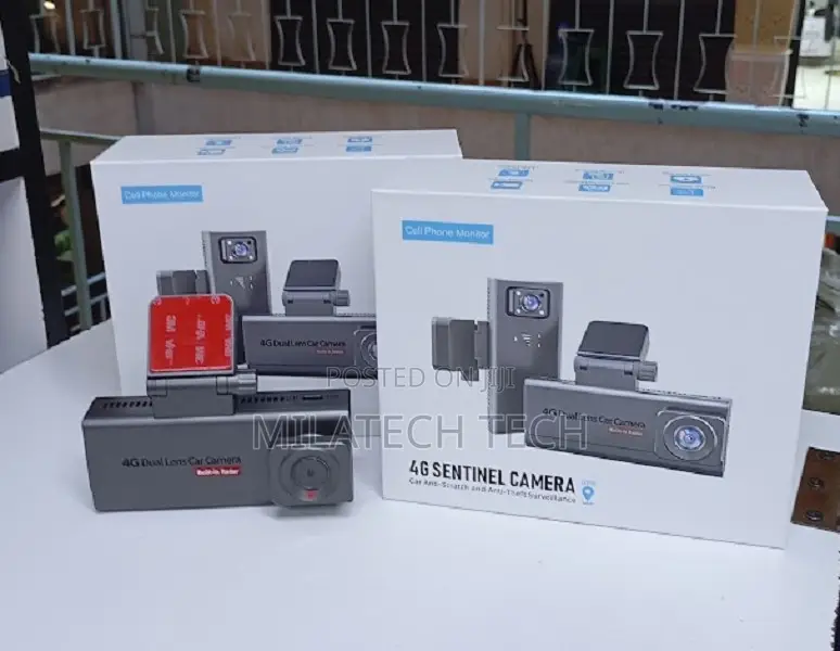 4G Smart Dash Camera With SIM, GPS & Live View