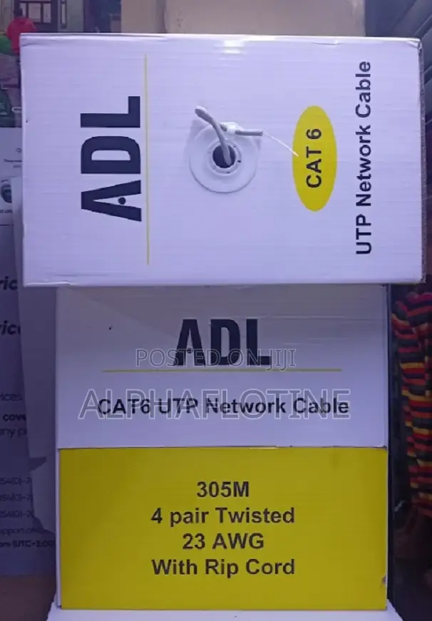 Standard High-Speed Internet Cables ADL CAT6 UTP Network Cable