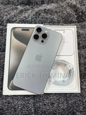 Apple iPhone 15 Pro Max 256 GB Silver