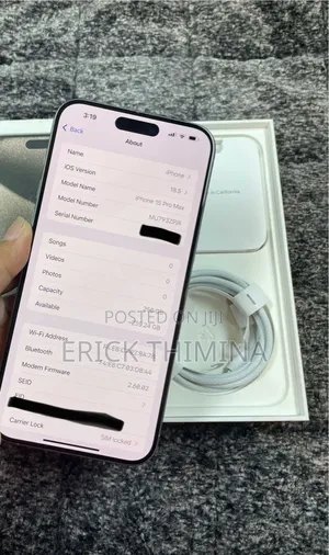 Apple iPhone 15 Pro Max 256 GB Silver