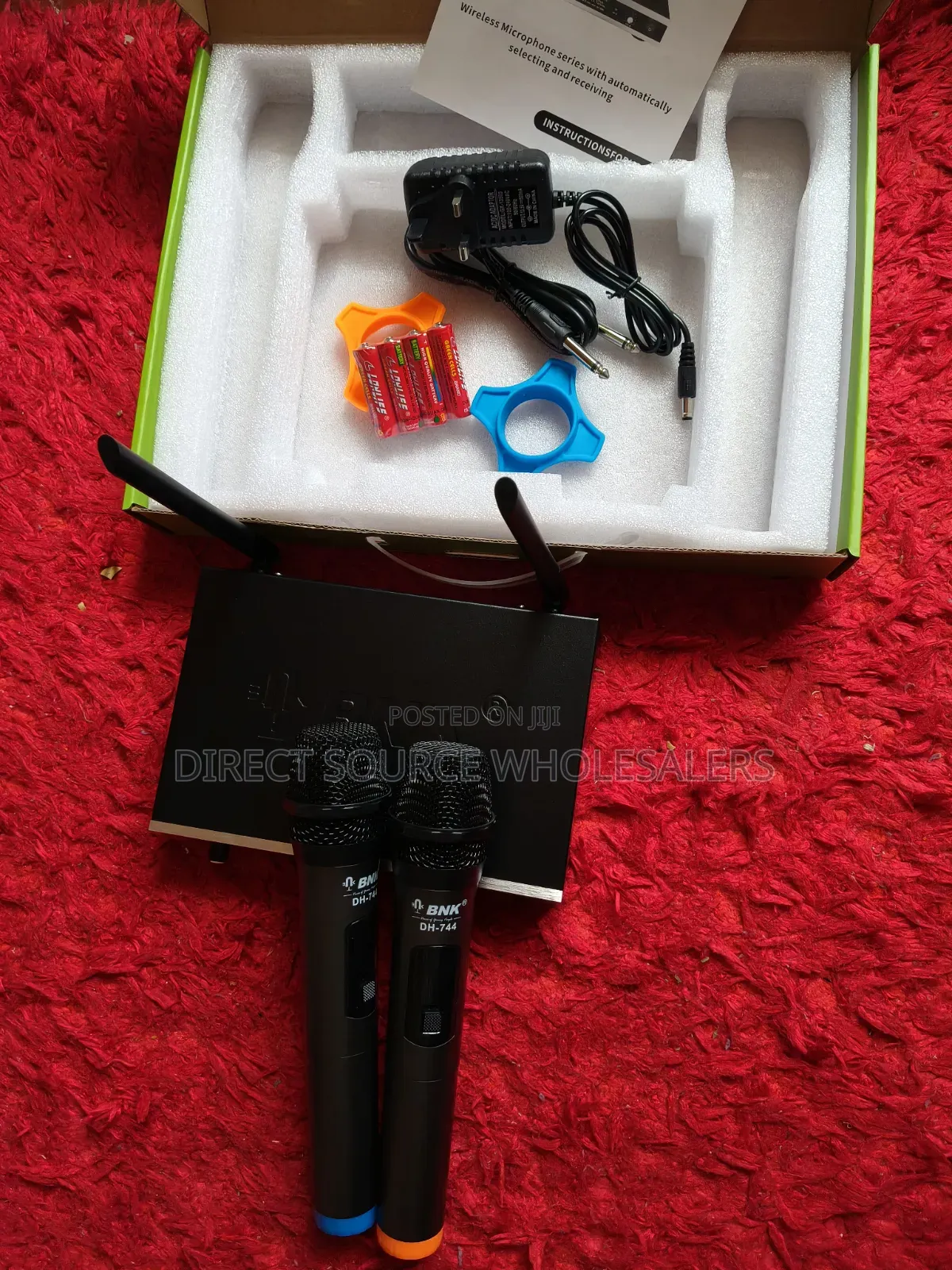 BNK DH-744 Dual Wireless Microphone
