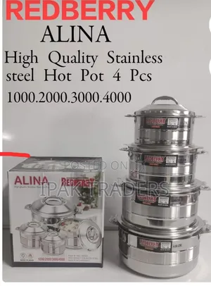 🔥New Arrival 
✔Alina High Quality Stainless Steel Hot Pot
