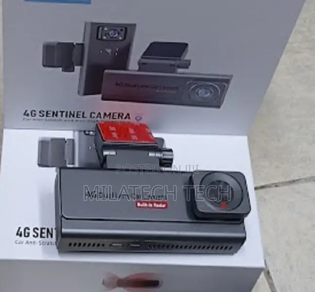 4G Car Security Camera With Live Video & GPS