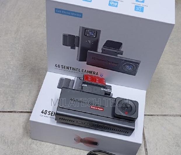 4G Dashcam Dual Lens With SIM Card & Remote Viewing