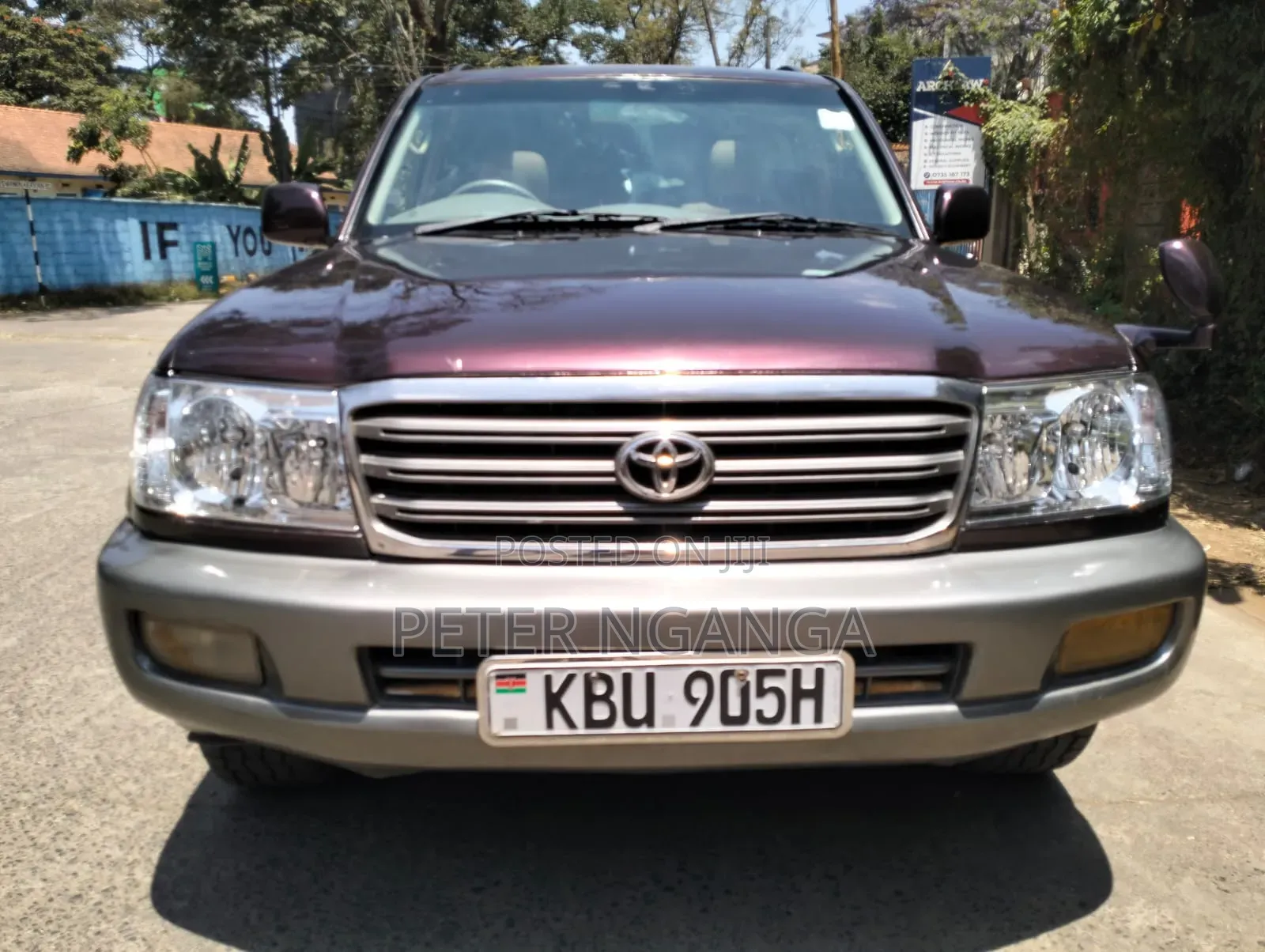 Toyota Land Cruiser 2006 Purple