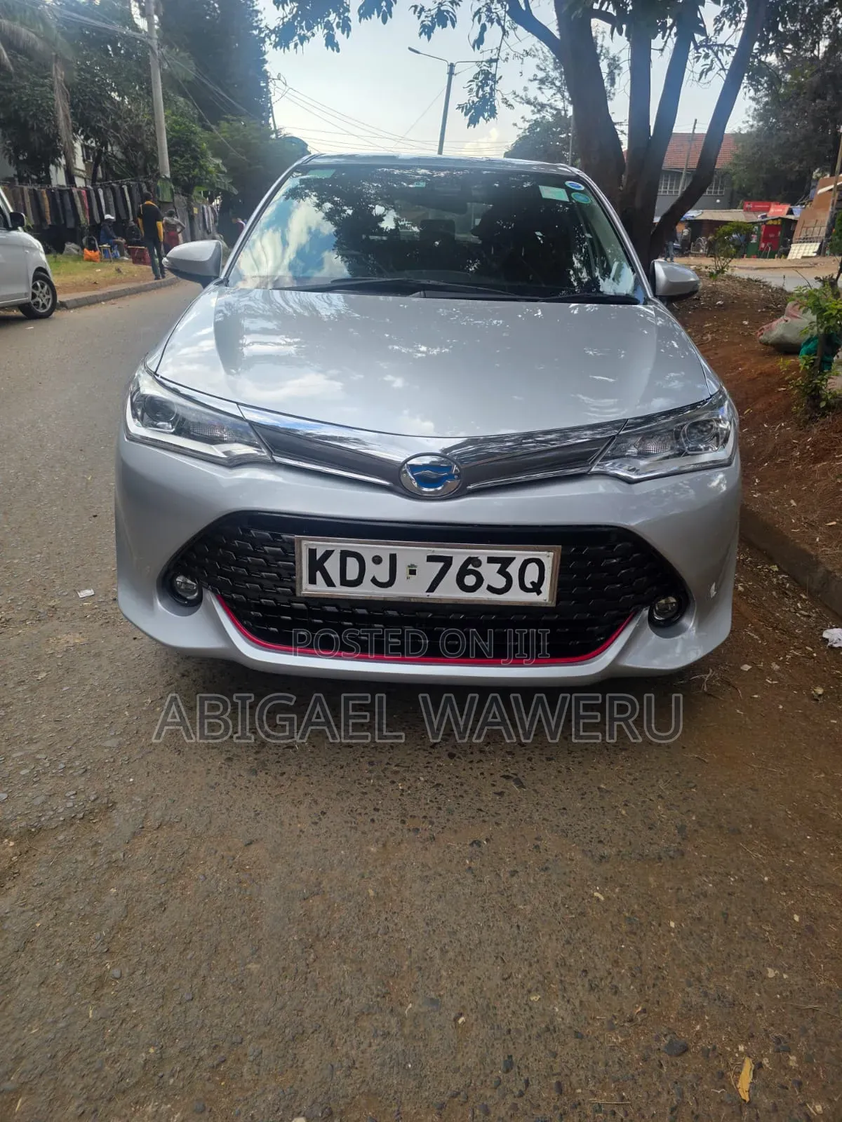 Toyota Corolla Fielder 2016 Silver