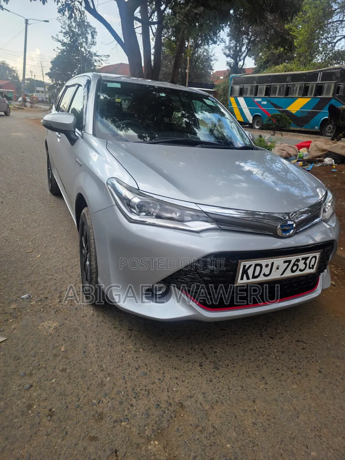 Toyota Corolla Fielder 2016 Silver