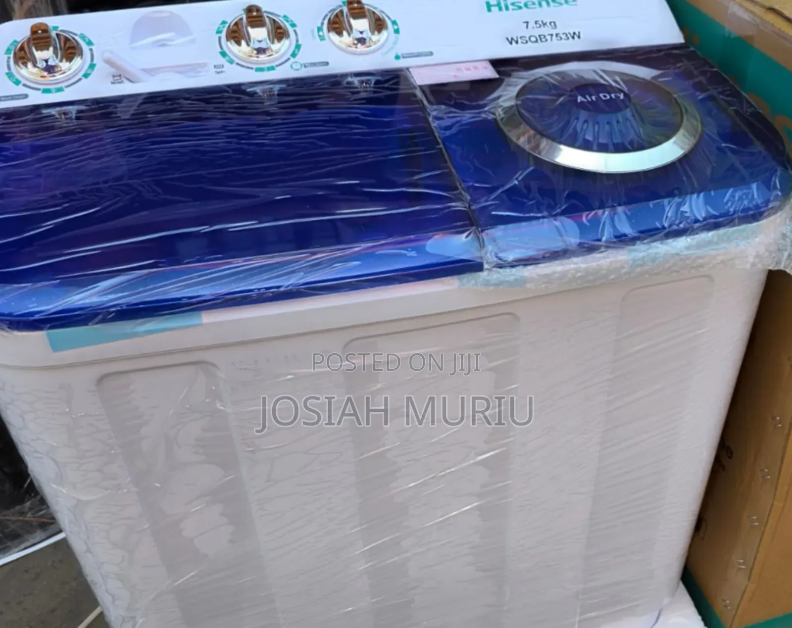Hisense 7.5KG Powerful Twin-Tub Washer