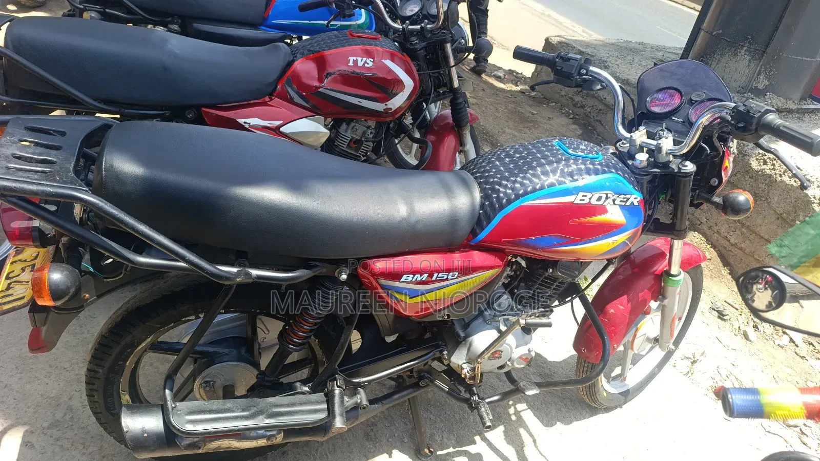 Bajaj Boxer 125 2024 Red