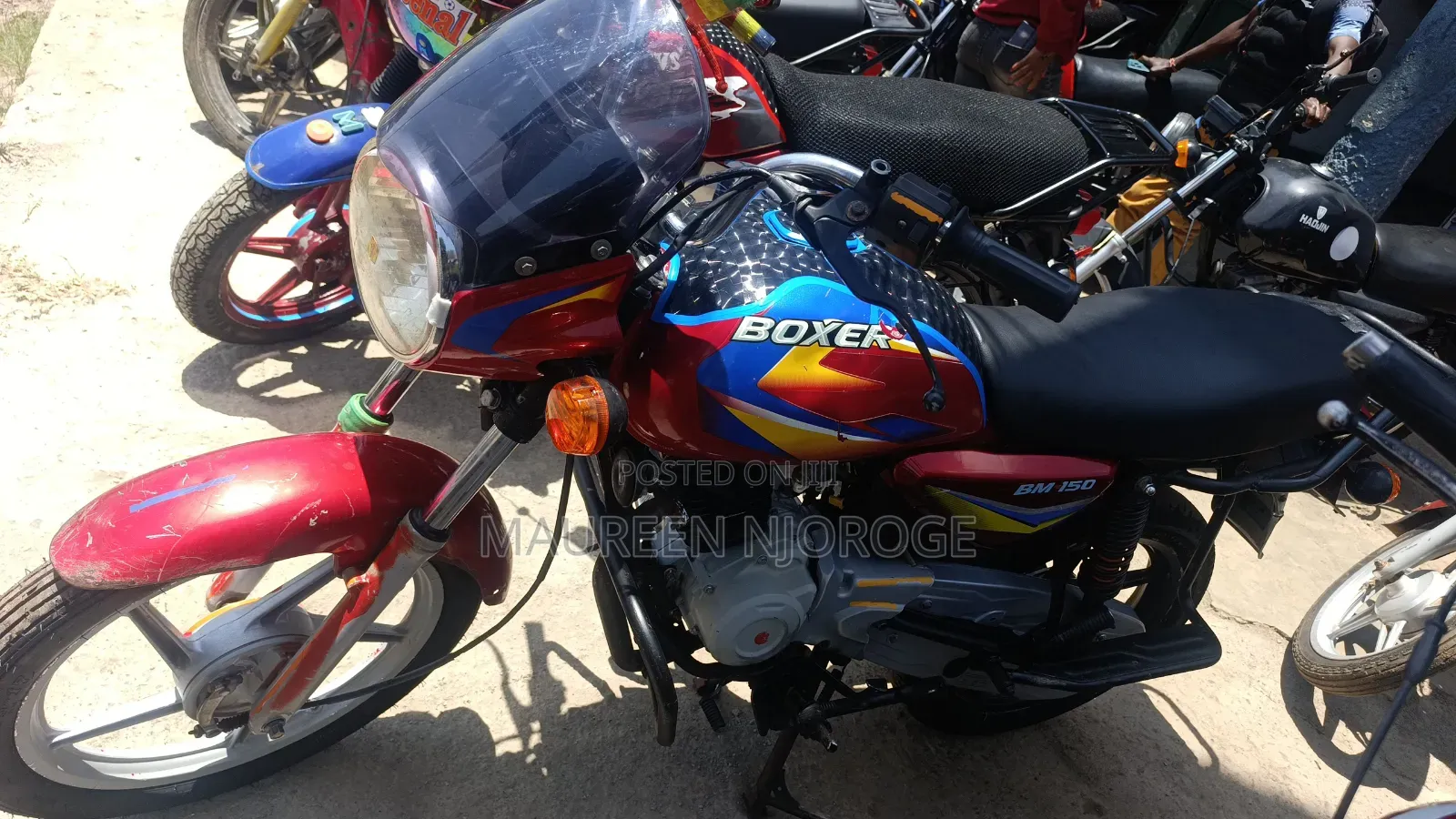Bajaj Boxer 125 2024 Red