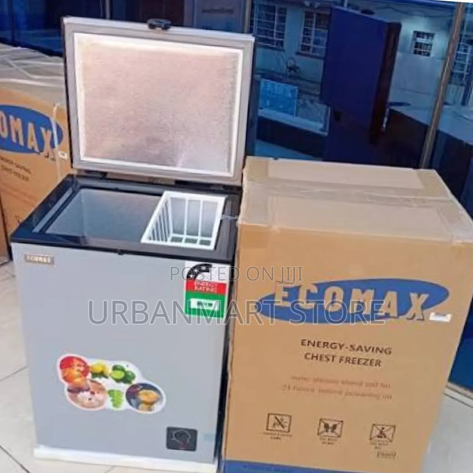 Ecomax 60 Litres Chest Freezer – Includes Fridge Guard