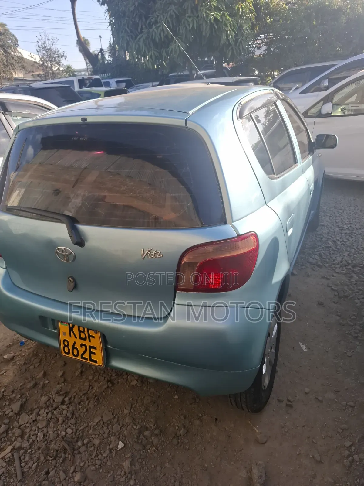 Toyota Vitz 2001 Blue