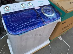 Hisense 7.5KG Twin Tub Washing Machine – Easy & Fast Laundry