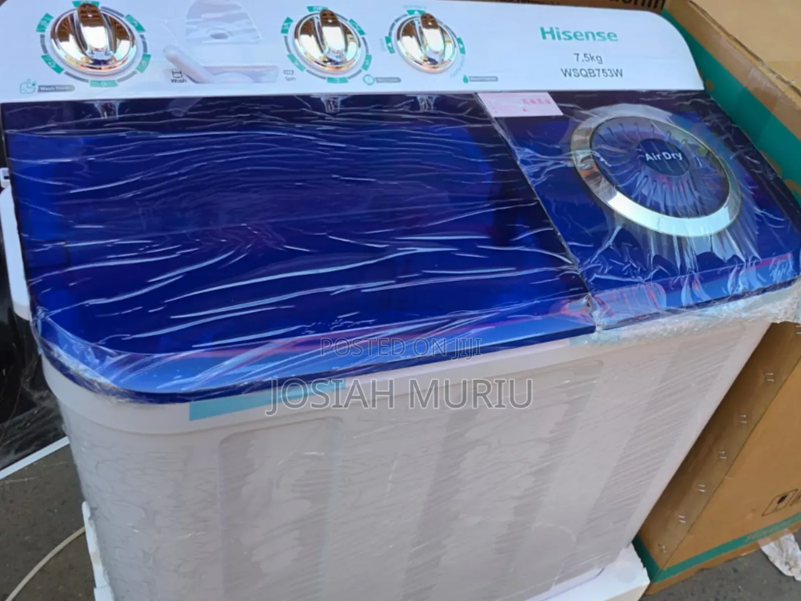 Hisense 7.5KG Twin Tub – Powerful & Efficient