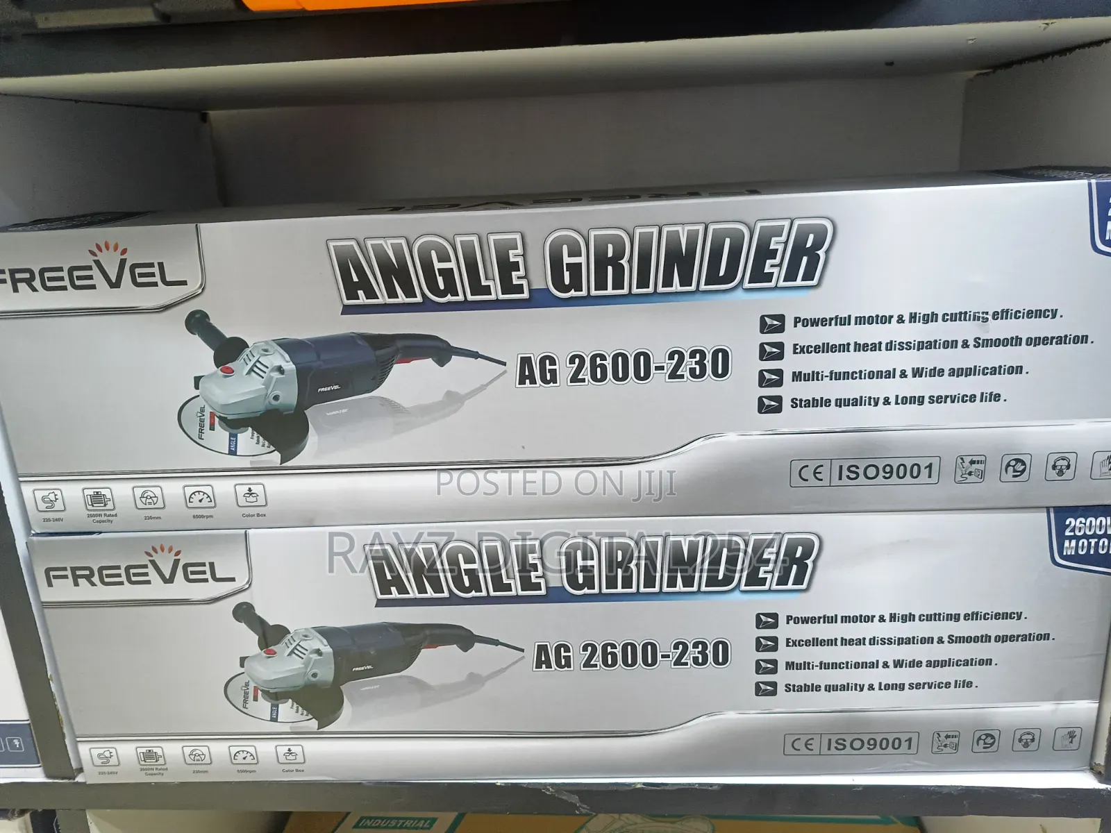 Freevel 9" Grinder/Heavy Duty 9" Grinder