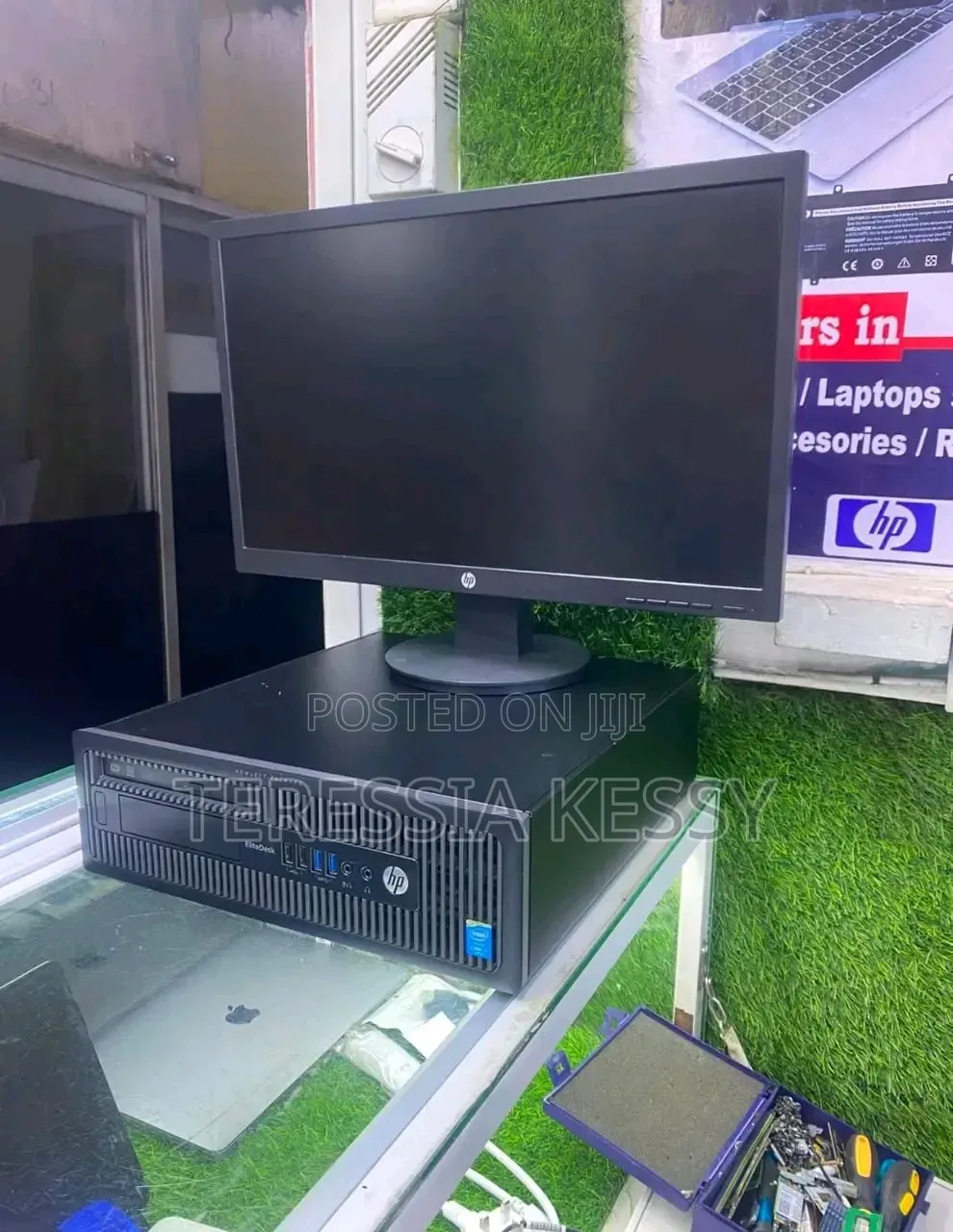 Desktop Computer HP EliteDesk 800 G4 16GB Intel Core i7 HDD 500GB