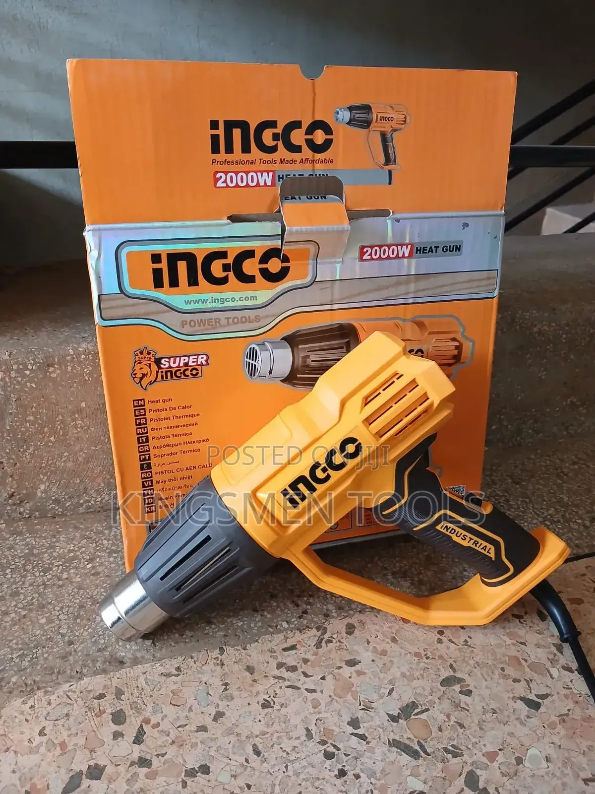 Durable INGCO Hot Air Gun 2000W