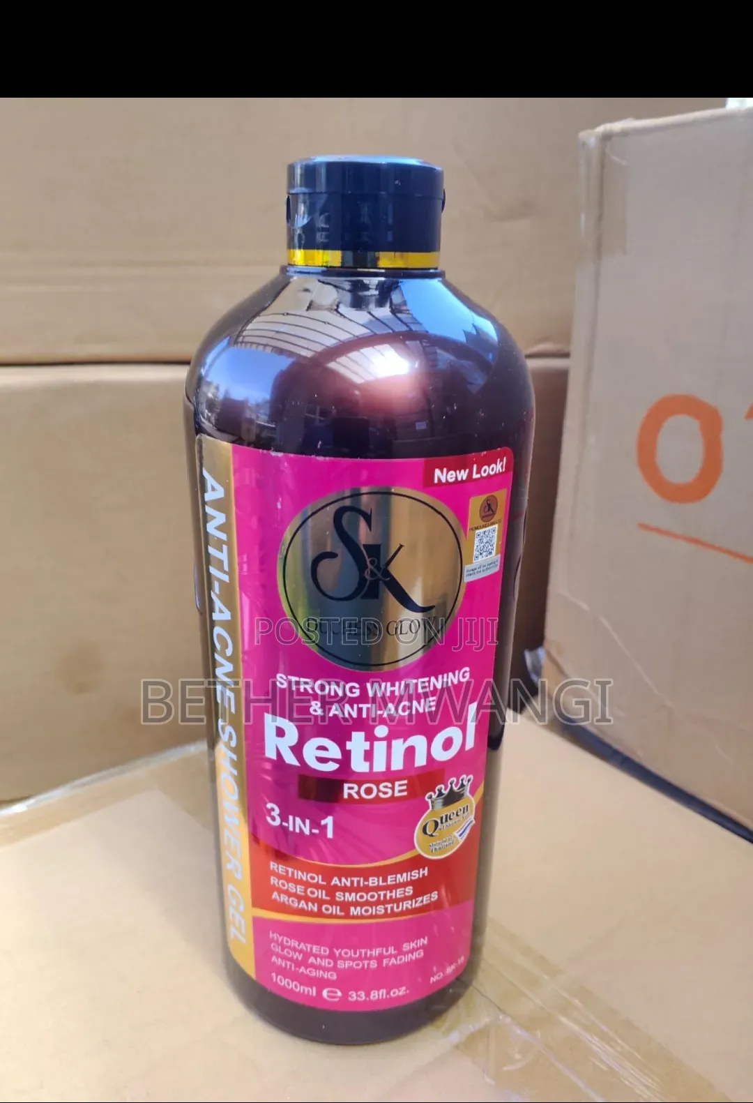 Strong Whitening Anti-Acne Retinol Shower Gel in Kenya