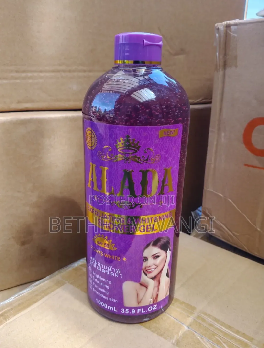 Alada Exfoliating $ Whitening Shower Gel in Kenya
