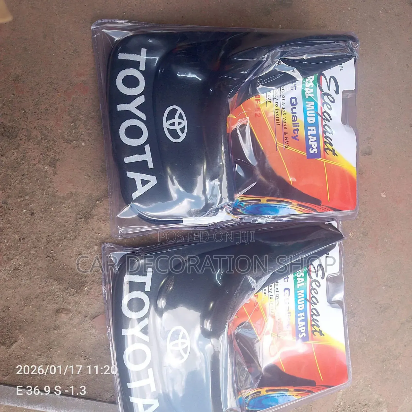 4pcs Universal Branded Mud Flaps /Splash Guards