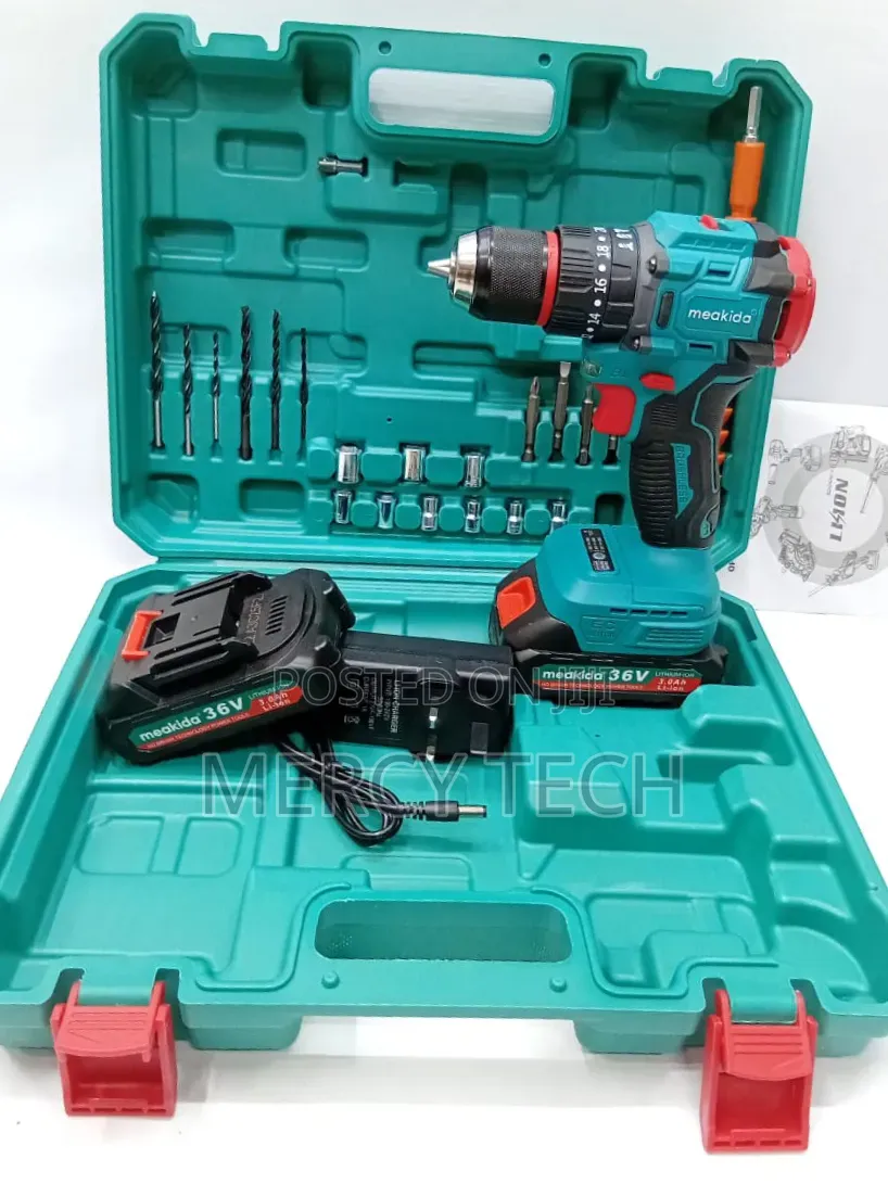 Brushless Cordless Meakida Drill 36V